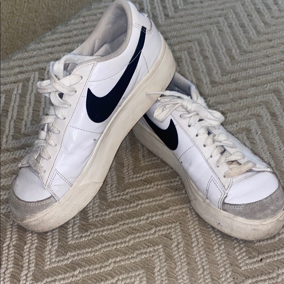 Nike Shoes - Nike Air Force Ones White/Black 7.5